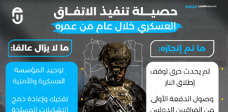 حصيلة تنفيذ الاتفاق