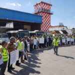 عمال بنينا: مستمرون في الإضراب ومنع الرحلات داخليا وخارجيا