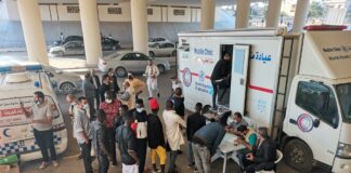 استمرار حملة التطعيم ضد كورونا بسوق الجمعة