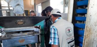 لعدم توفر الشروط.. الحرس البلدي يغلق مصنع الفاندي للحلوى الشامية