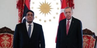 المنفي يلتقي بأردوغان في إسطنبول