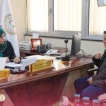 الكيلاني تبحث مع تربل أوضاع مهجري بنغازي في الغرب