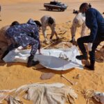 البحث الجنائي يعلن عن اكتشاف مقبرة جماعية تضم 5 جثث بمدينة سبها