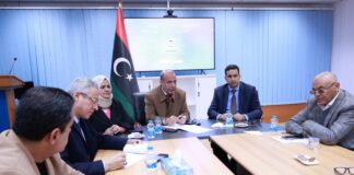 اللافي يبحث آخر مستجدات العملية الانتخابية مع أعضاء مجلس النواب