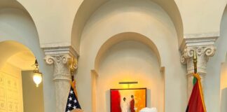 عبدالمجيد ونورلاند يؤكدان دعمهما للمفوضية للوصول للانتخابات