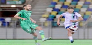 النصر يتفوق على خليج سرت بثلاثية نظيفة