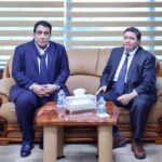 المنفي يبحث مع الحافي مساري الانتخابات والمصالحة