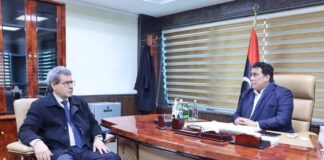 المنفي يبحث مع وزير النفط الإشكاليات التي تواجه القطاع
