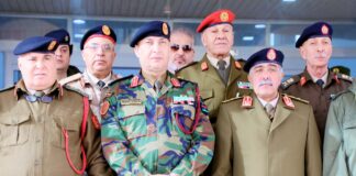 الناظوري والحداد يتفقان على تشكيل لجان مشتركة لتوحيد المؤسسة العسكرية