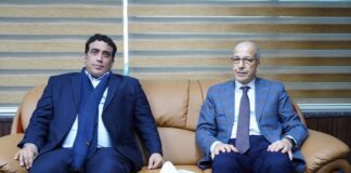 الكبير يعرض للمنفي خطة توحيد المصرف المركزي