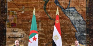 السيسي وتبون يؤكدان على رفض محاولة إفشال إجراء الانتخابات الرئاسية والنيابية في ليبيا