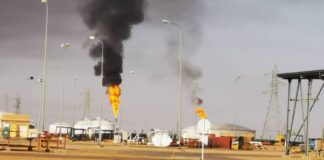 بدء تشغيل آبار النفط وعودة الإنتاج عقب فتح صمام الرياينة