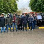 وقفة احتجاجية للعناصر الطبية تضامنا مع الطبيبين المحتجزين