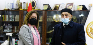 في لقائها صالح.. وليامز تشيد بالتوافق بين مجلسي النواب والدولة