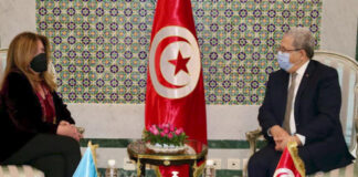 الجرندي يؤكد لويليامز ضرورة المحافظة على أمن واستقرار ليبيا