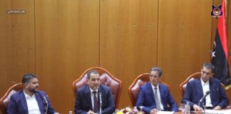 ابوزريبة يناقش إعادة تنظيم وزارة الداخلية