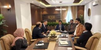 اجتماع اللجنة المكلفة من الحكومة الليبية لإعداد مشروع الميزانية العامة