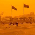 الأرصاد الجوية تحذر من ضعف الرؤية بسبب المنخفض الصحراوي وانتشار الغبار في الجو