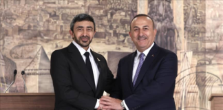 أوغلو: خلافاتنا مع الإمارات بشأن ليبيا أصبحت من الماضي