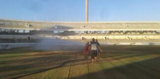 عودة أعمال الصيانة لملعب طرابلس الدولي