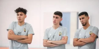 منتخبنا الأول لكرة الصالات يواصل تدريباته استعدادا لبطولة كأس العرب