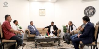 القطراني يؤكد على أهمية استكمال المشاريع المتوقفة ببلدية قيمينس