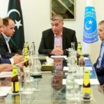 اللجنة المشكلة لبحث مشاكل المنفذ الحدودي مع مصر تلتقي بالمجلس البلدي امساعد