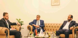 القطراني يبحث سبل حل أزمة الحبوب في ليبيا