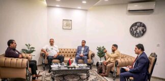 القطراني يتابع سير عمل هيئة مكافحة الفساد ببنغازي