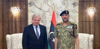 نورلاند يشيد بالجهود المشتركة لإنجاح المسار العسكري