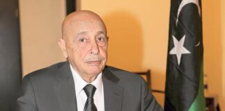 عقيلة صالح يطالب الخارجية بعدم الاعتداد بتسمية السفراء الصادرة عن حكومة الدبيبة.