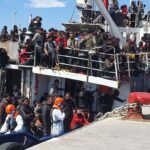 وصول 480 مهاجرا غير قانوني من ليبيا إلى إيطاليا