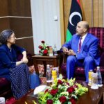 خوري تؤكد ضرورة التنسيق مع كل الأطراف للوصول لحلول توافقية وإجراء الانتخابات